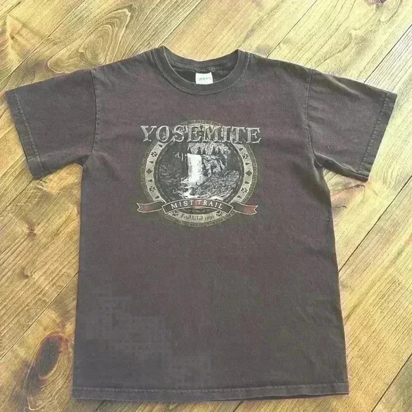 Vintage T-Shirt Yosemite Mist Trail - Picture 1 of 1